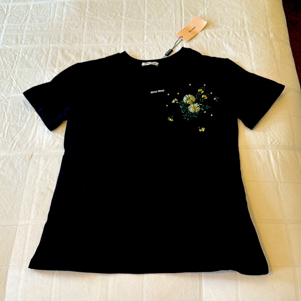 SUPERBOWL SUPER SALE. MIU MIU SHIRT. NWT.